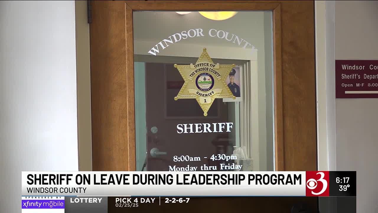 Windsor County sheriff attending 3 month advanced training