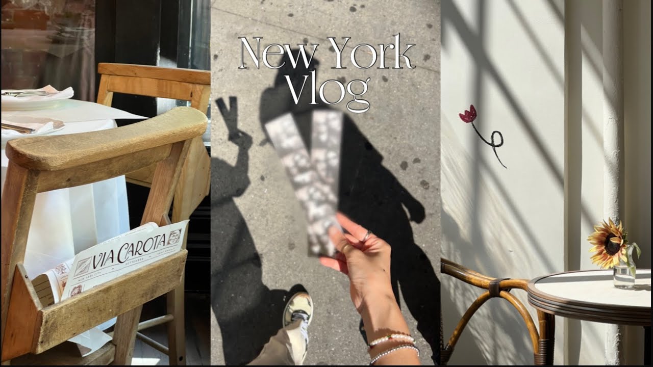 NY Vlog. 뉴욕에서 인생네컷, 근데 이제 빈티지를 곁들인. 뉴욕 MZ들이 좋아하는 핫한 동네. 브루클린 로컬들이 가는 재즈 바. 미국 홀푸드 추천템. 파스타 맛집 솔직 후기.