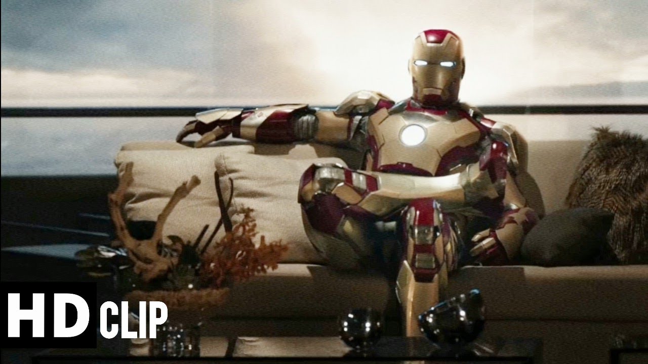 Tony Stark Talks About The Alien Invasion | Iron-Man 3 (2013) | SCREENFOXX