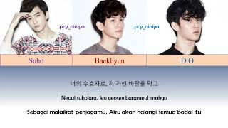 Download Lagu EXO-K (엑소케이) - Angel (너의 세상으로) Han/Rom/Ina Color Coded Lyrics || Sub Indo || Lirik Terjemahan