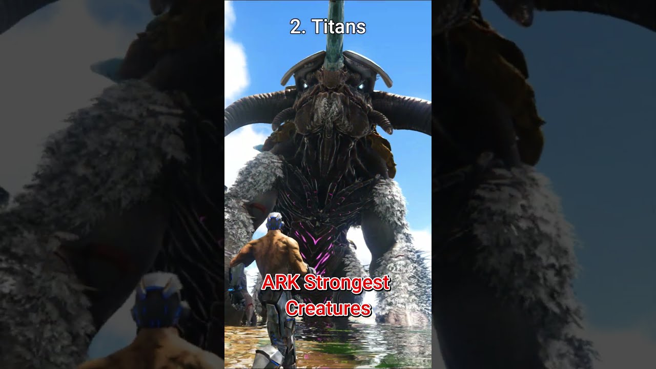 9 Strongest Creatures In ARK Shorts Ark
