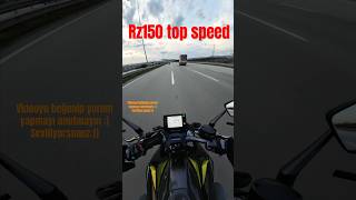Rks rz150 top speed denemesi #keşfet #motorcycle #motovlog #rz150 #rks