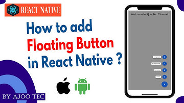 How to add Floating Button in react native? || in Hindi