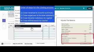 Exercise 4-19 - Journalize Closing Entries From Adjusted Trial Balance (worksheet), 14th Edition