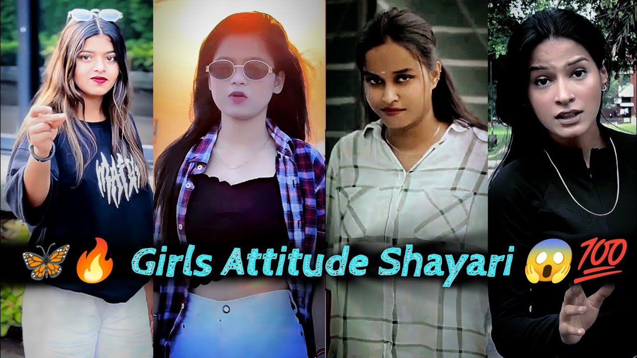 🔥Girls attitude shayari 🔥 | girls attitude videos | girls attitude status |Instagram reels 🦋😎💯||