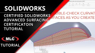 Certified SOLIDWORKS Professional Advanced Surfacing Exam Tutorial