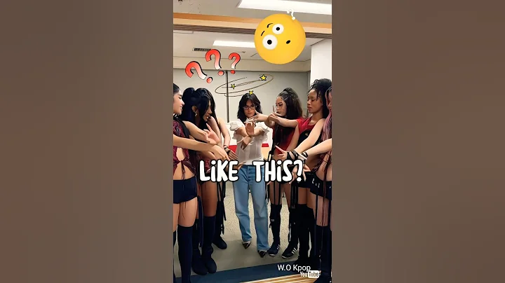 Katseye teach Camila Cabello How to Dance!? #katseye #camilacabello #gabriela #katseye_gabriela