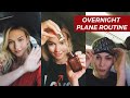 Get Un-Ready With Me | Overnight Plane Routine | Karlie Kloss