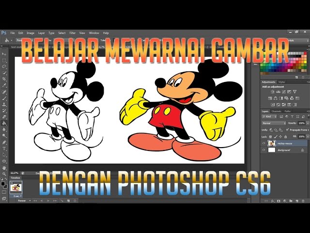 Tutorial Photoshop CS6 Cara Merubah Warna Object Gambar Pada Photoshop - YouTube