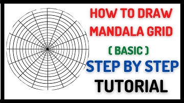 Step by Step perfect Mandala Grid Tutorial video for Beginners@Kooyels_Vibrant_Strokes