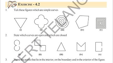 TG Class 6 | Maths | Chapter -4: Basic Geometrical Ideas | Exercise -4.2 Solutions | Telangana Board