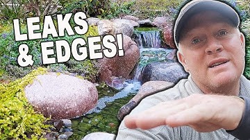 How to Fix Pond Leaks and Hide Liner