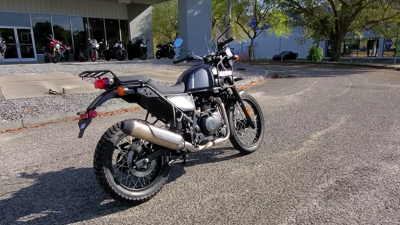 2021 ROYAL ENFIELD HIMALAYAN GRANITE BLACK