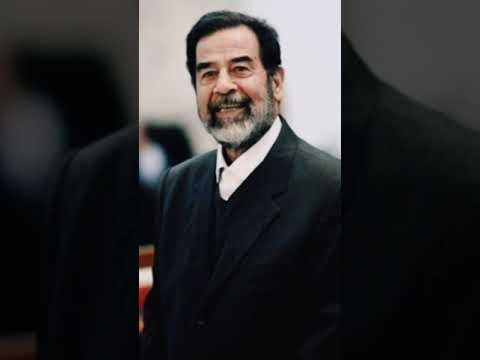 تصميم صدام حسين مرجف كل اسرائيل 