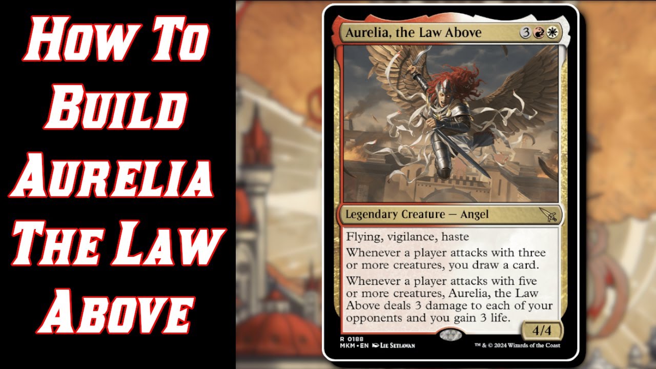 How To Build Aurelia The Law Above #edh #commander