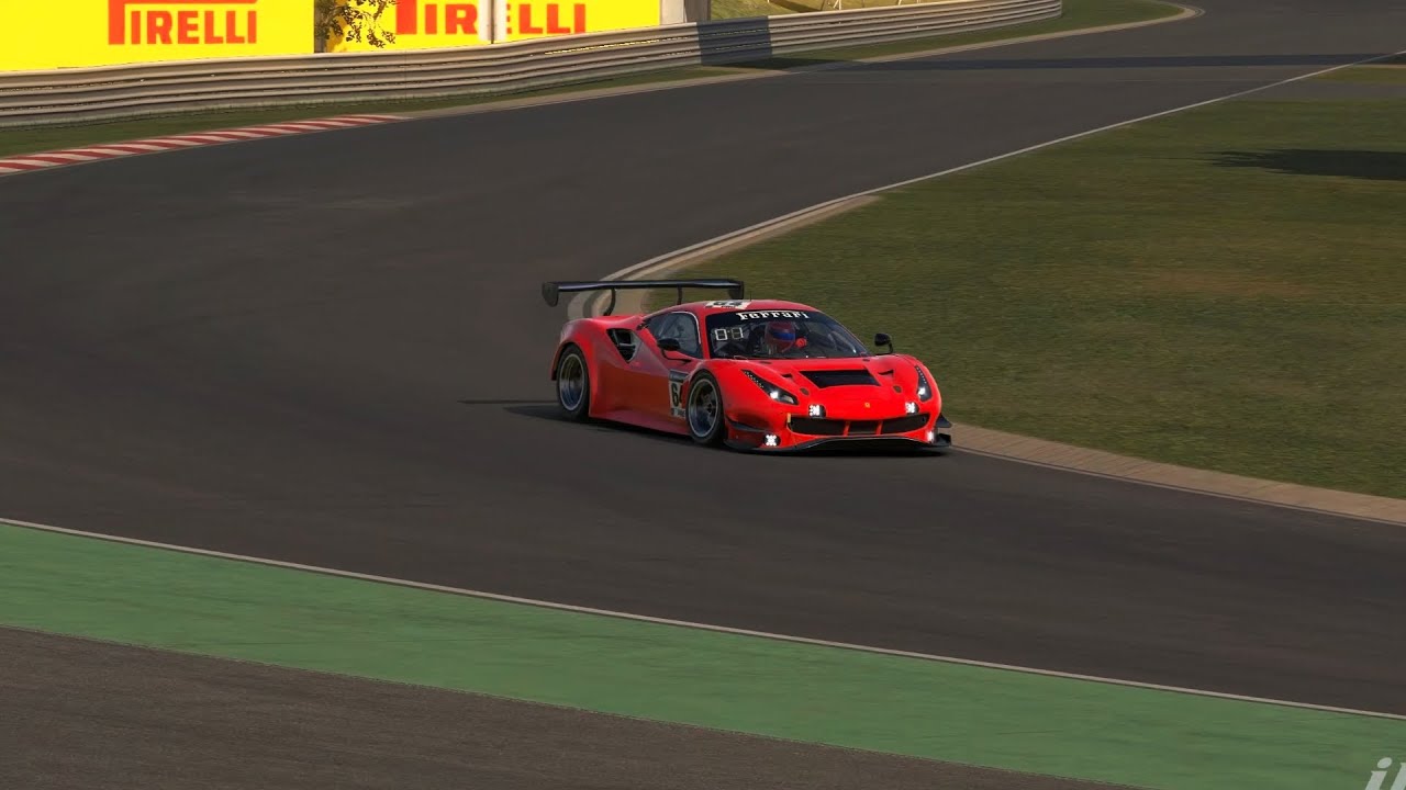 Iracing Hungaroring New Ferrari 488 Gt3 Evo 2020 Tv Replay Pure Sound