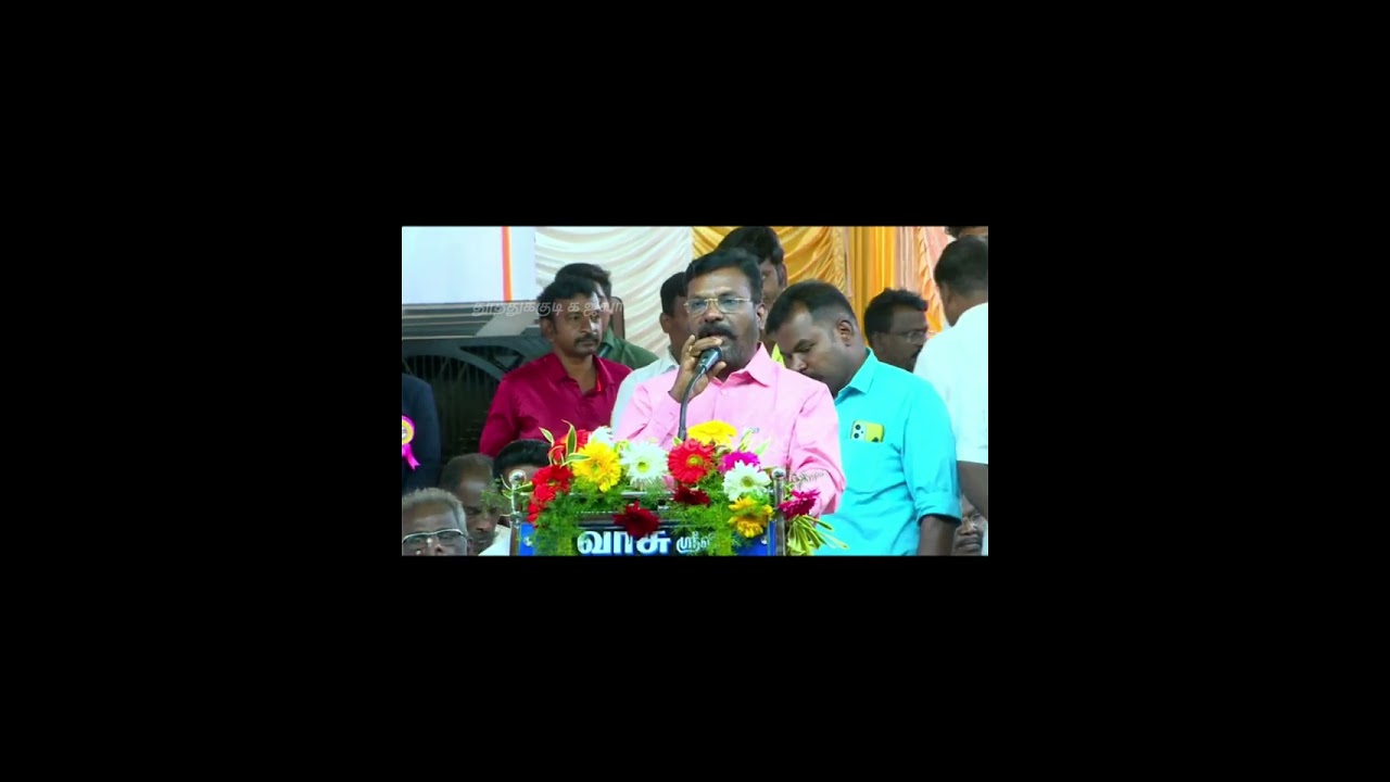 நாடார் மஹாஜன மாநாட்டில் திருமாவளவன் பேசிய அந்த மூன்று வார்த்தை #nadar #vck #thirumavalavan #nadar