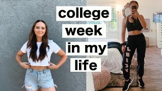COLLEGE WEEK IN MY LIFE | haul, school tour, emotional break down