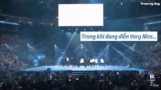 [Vietsub] Dino nhầm chỗ feat. Phản ứng của 12 ông anh =)))