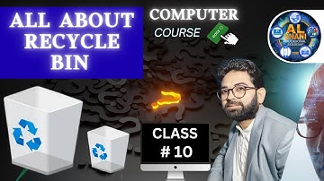 Windows 10  How to use Recycle Bin | Computer Course Class 10