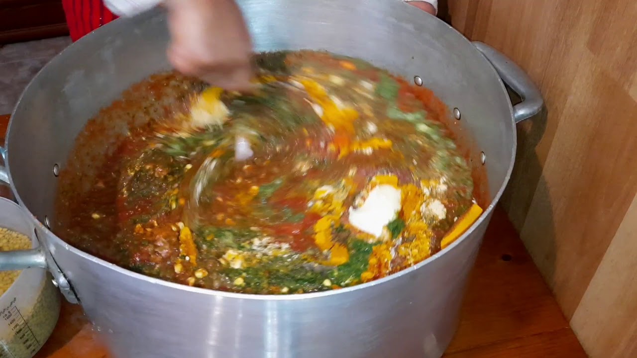 حريرة مغربية بكمية كبيرة للمناسبات