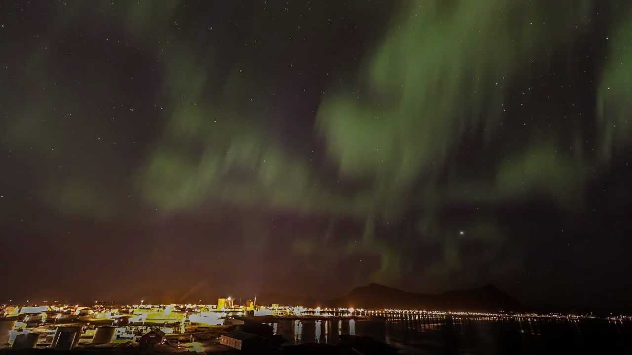 Aurora Borealis in Iceland - Timelapse - YouTube