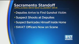 Man Accused Of Shooting At Sheriff's Deputies At Center Of Sacramento Standoff