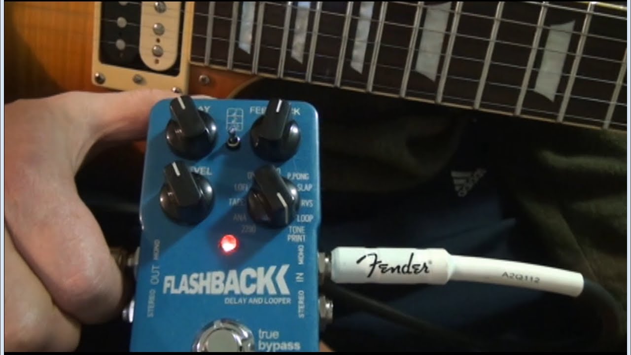 TC Electronic Flashback Delay TonePrint Demo - Guitar Flash Back Delay Review