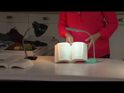 Video: Kleurtemperatuur van LED-lampen: tafel