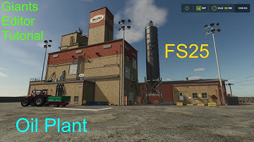 Giants Editor Tutorial | How To Add The Oil Plant US Place For FS25 | Step 63
