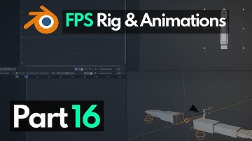 Blender FPS Rigging & Animation Tutorial - Part 16 - Setting up the Animation Workspace