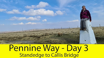 The Pennine Way - Day 3 - Standedge to Callas Bridge ( Hebden Bridge ) - 15 m & 1,180 ft of ascent