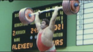 +110 kg - 1977 Weightlifting World & European Championships - Stuttgart, Germany
