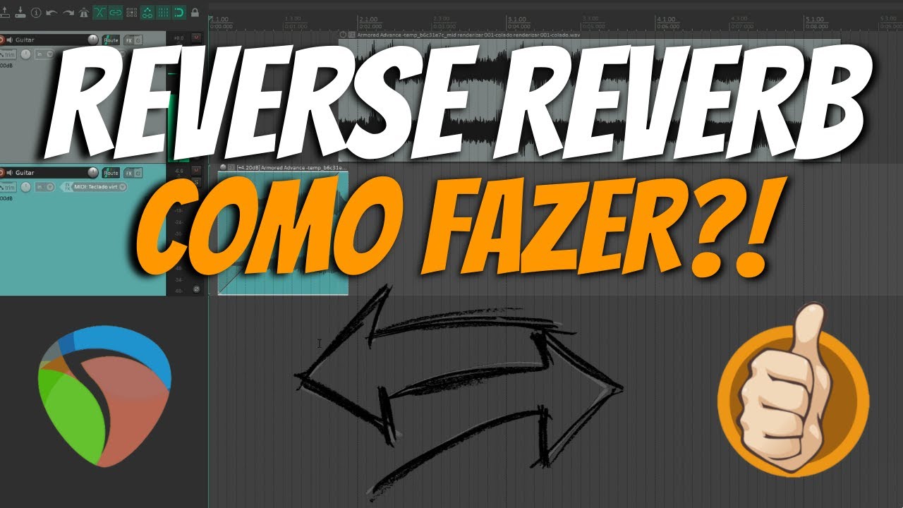 Reaper Reverb REVERSE REVERB - COMO FAZER NO REAPER?! - YouTube
