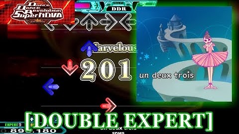 【DDR SN】 un deux trois [DOUBLE EXPERT] 譜面確認＋クラップ