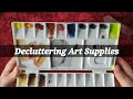 Art supply declutter