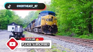 CSX467 West Boylston Ma Goodale st. #csx #train #railroad #subscribe
