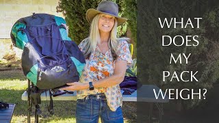 MY FULLY LOADED 25 LB BACKPACKING GEAR LOADOUT !  Everything I carry in my pack...