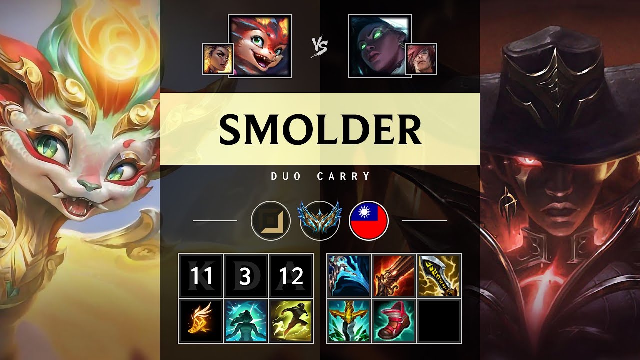 Smolder ADC vs Senna - TW Challenger Patch 25.12