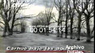 DiFilm - Inundaciones Carhue desaparece baja las aguas (1992)