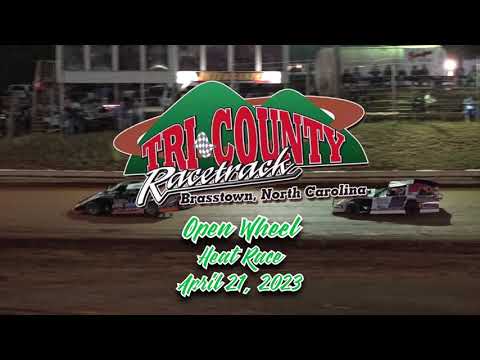 Open Wheel | Heat Race | Tri County Racetrack | April 21, 2023