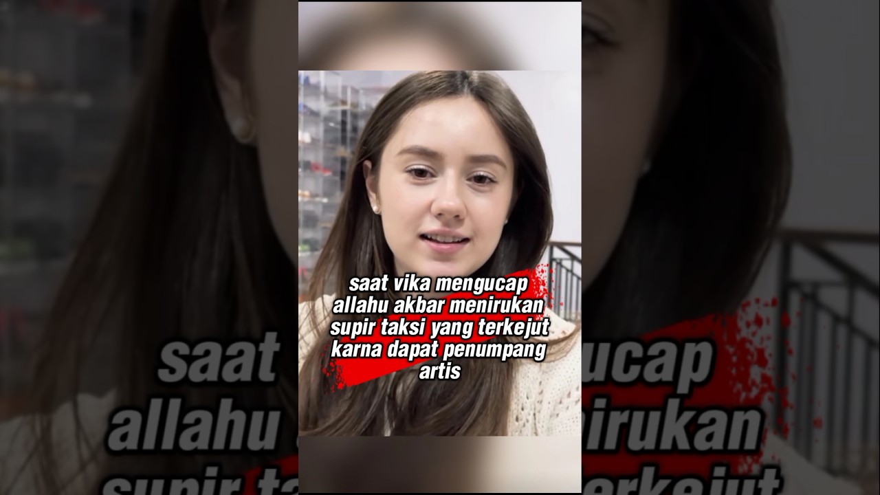 Saat Vika Menirukan Supir Taksi Yang Terkejut #billysyahputra #vikakolesnaya