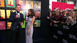 Bailee Madison & Ted Stryker Samsung Galaxy Social Wall Part 05 - AMAs 2014