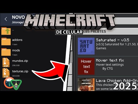 HOW TO PUT ADDONS/TEXTURES/MODS/WORLDS in Minecraft PE 1.21 (WITHOUT MOVING FILE) UPDATED 2025