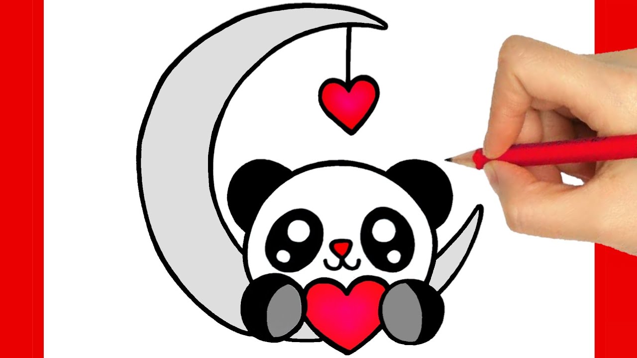 Como dibujar un panda - dibujos kawaii - thptnganamst.edu.vn