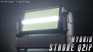 LED Outdoor Strobe Wash Moving Light Waterproof | Hybrid Strobe Q2IP RGB LED White Tube