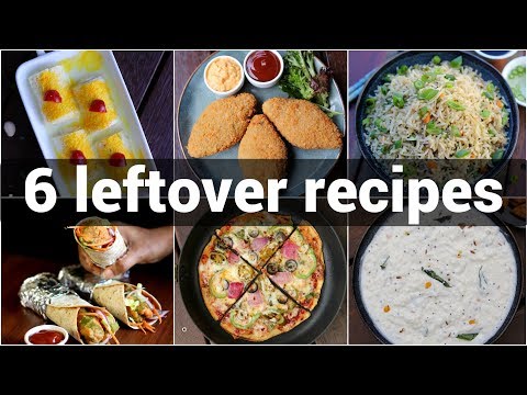 6 easy leftover recipes idea | everyday leftover recipes | बचे हुए खाने से बना नाश्ता