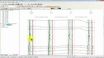 Demo - Use Quick Pick Mode in GVERSE Geomodeling to quickly pick formation tops