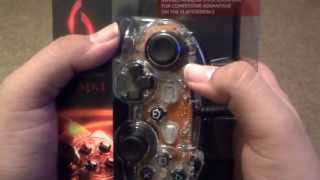 AfterGlow Wired PS3 Controller Unboxing (Orange)