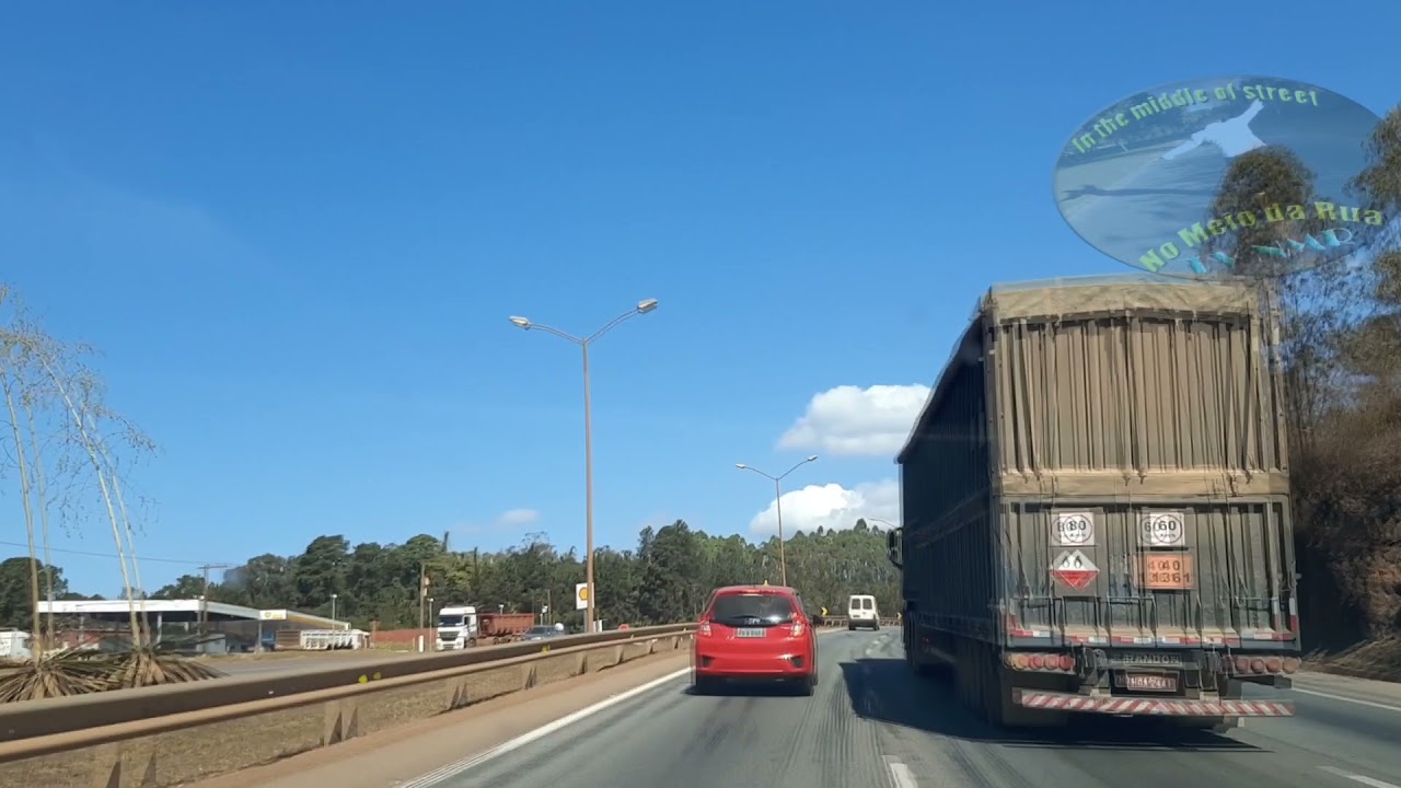 JARDIM CANADÁ: Subida Betânia, Viaduto Mutuca ao Posto Chefão. A BR040 saindo BH Km538-552 Nova Lima